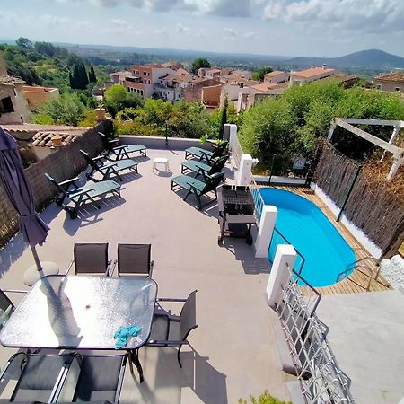 Son Massanet Con Piscina Y Fantasticas Vistas Villa Campanet Buitenkant foto