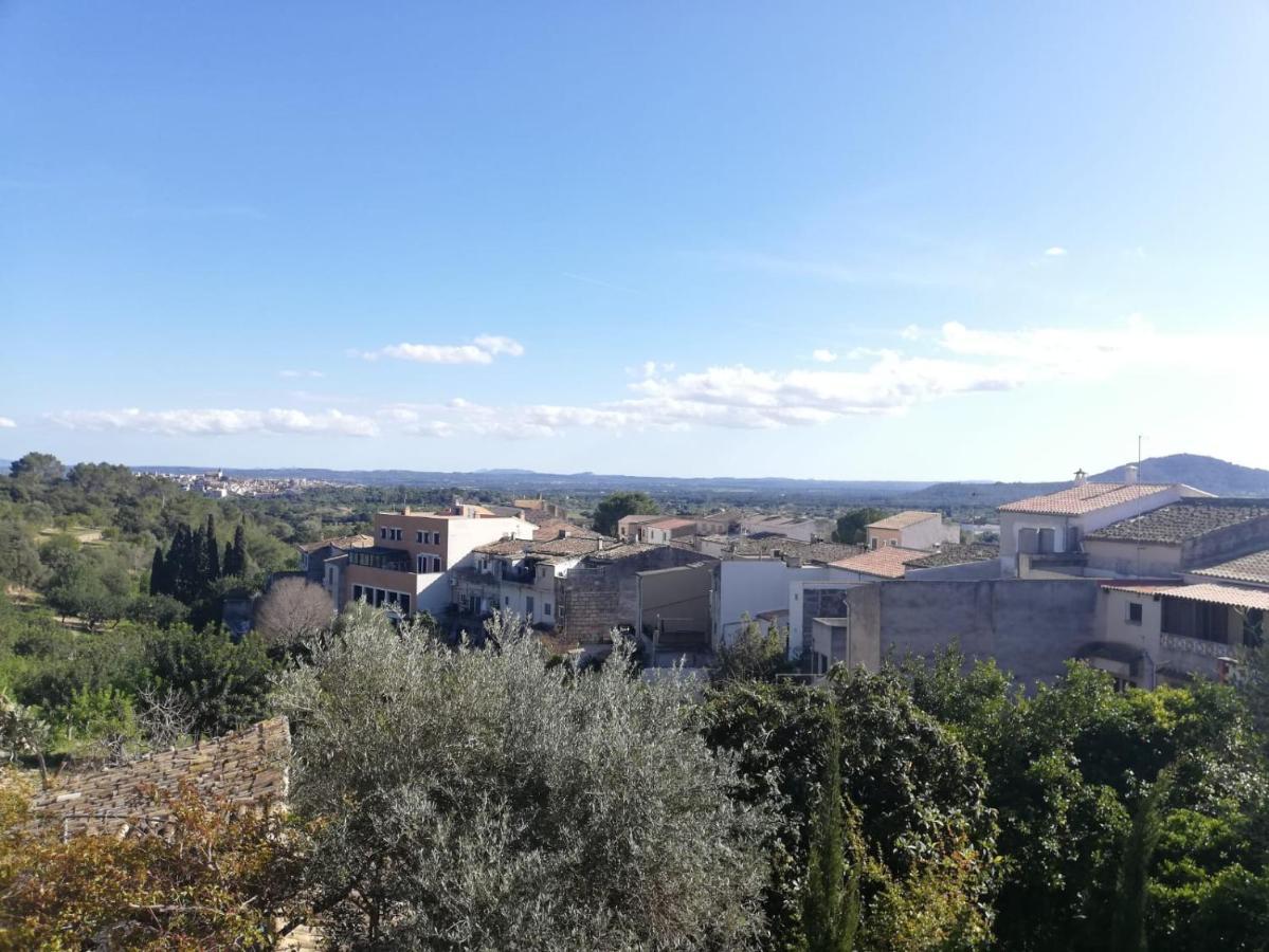 Son Massanet Con Piscina Y Fantasticas Vistas Villa Campanet Buitenkant foto