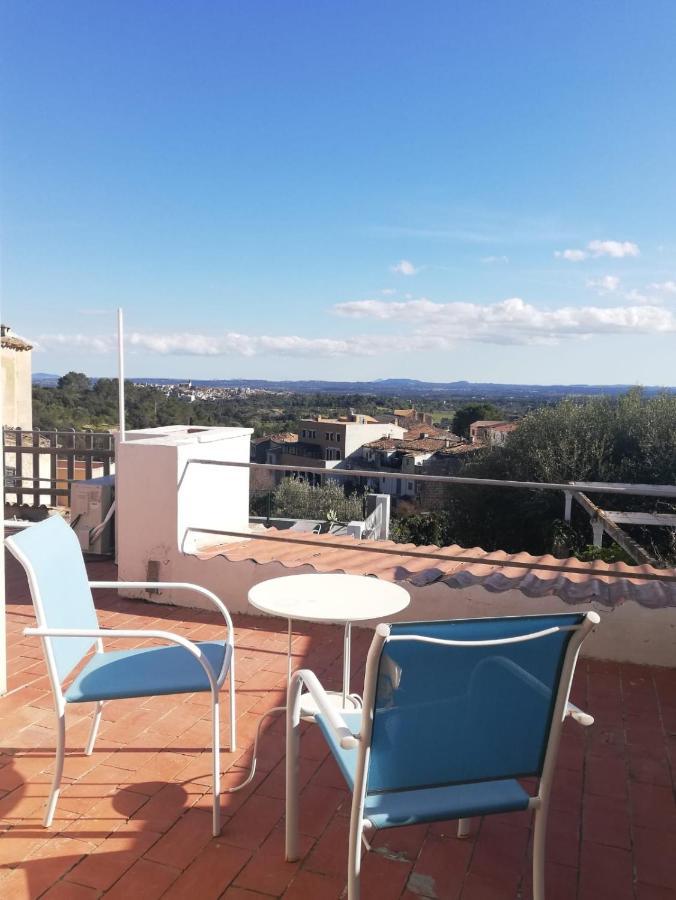 Son Massanet Con Piscina Y Fantasticas Vistas Villa Campanet Buitenkant foto